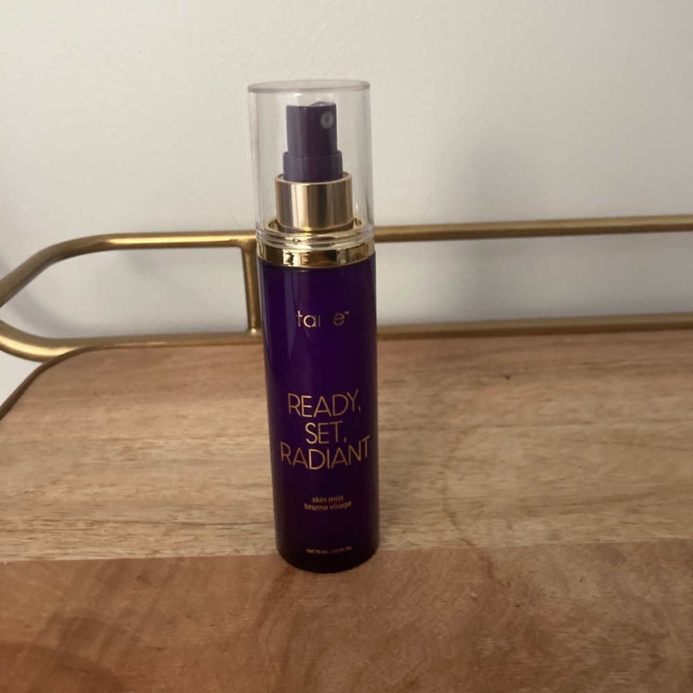 tarte: ready, set, radiant skin mist 🌫 ♥️